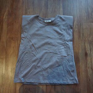 NWT Zara Muscle Tee